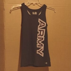 Army under armor heart gear size small women's tank top
